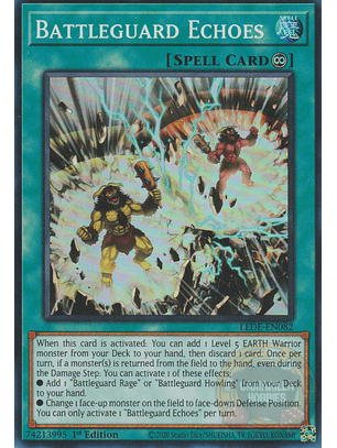 Battleguard Echoes - LEDE-EN082 - Super Rare