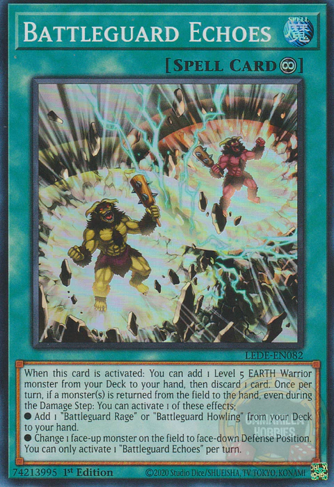 Battleguard Echoes - LEDE-EN082 - Super Rare