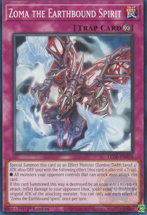 Zoma the Earthbound Spirit - LEDE-EN079 - Common 