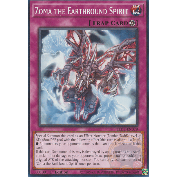 Zoma the Earthbound Spirit - LEDE-EN079 - Common 