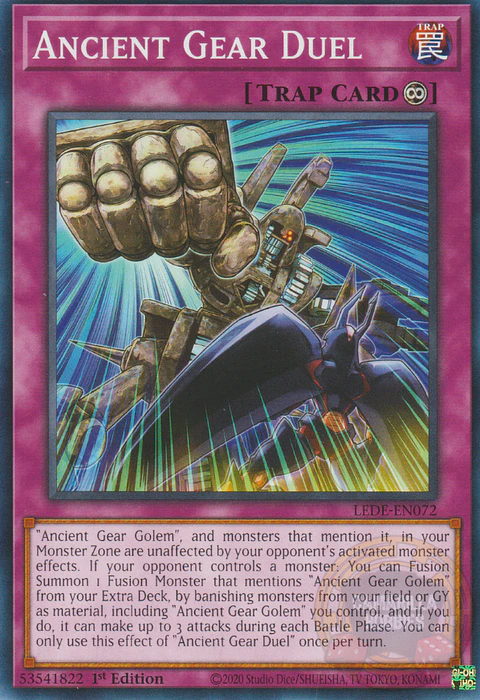 Ancient Gear Duel - LEDE-EN072 - Common 