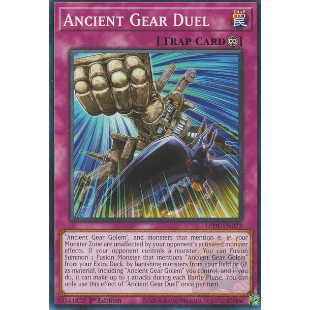Ancient Gear Duel - LEDE-EN072 - Common 