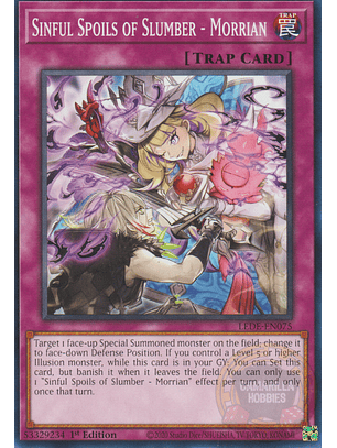 Sinful Spoils of Slumber - Morrian - LEDE-EN075 - Common 