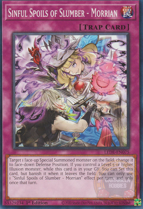 Sinful Spoils of Slumber - Morrian - LEDE-EN075 - Common 