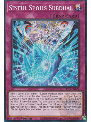 Sinful Spoils Subdual - LEDE-EN074 - Common 