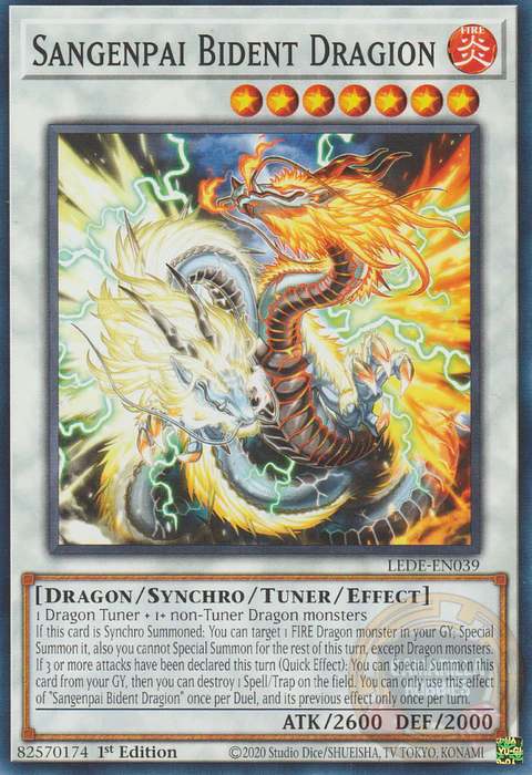 Sangenpai Bident Dragion - LEDE-EN039 - Common 
