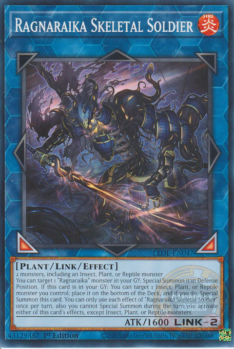 Ragnaraika Skeletal Soldier - LEDE-EN047 - Common 