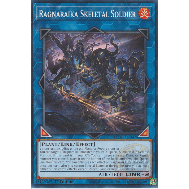 Ragnaraika Skeletal Soldier - LEDE-EN047 - Common 