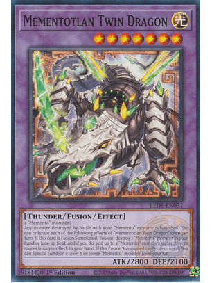Mementotlan Twin Dragon - LEDE-EN037 - Common 