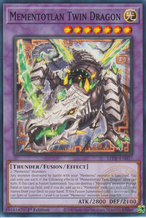 Mementotlan Twin Dragon - LEDE-EN037 - Common 