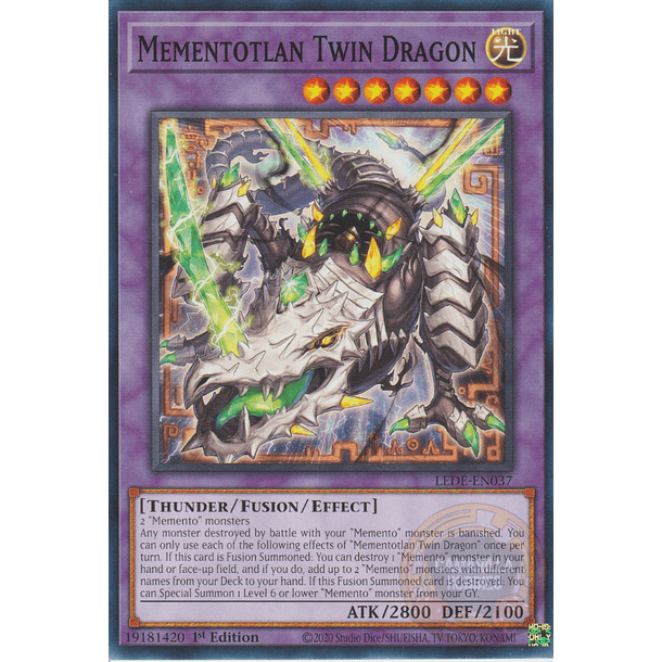 Mementotlan Twin Dragon - LEDE-EN037 - Common 