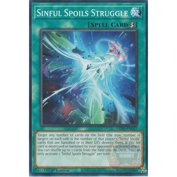 Sinful Spoils Struggle - LEDE-EN057 - Common 