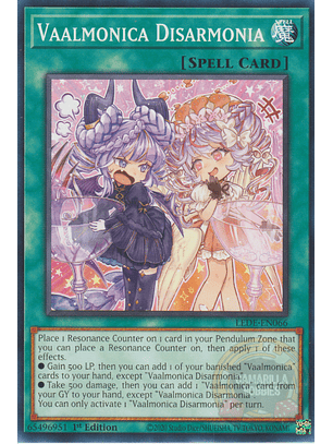 Vaalmonica Disarmonia - LEDE-EN066 - Common 