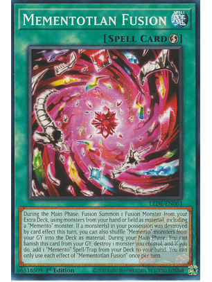 Mementotlan Fusion - LEDE-EN063 - Common 