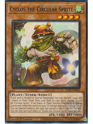 Cyclos the Circular Sprite - LEDE-EN031 - Common 