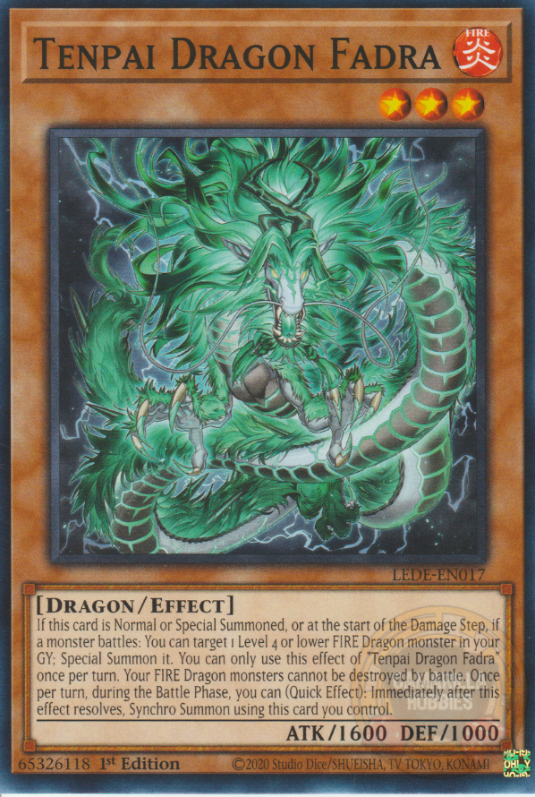 Tenpai Dragon Fadra - LEDE-EN017 - Common  1