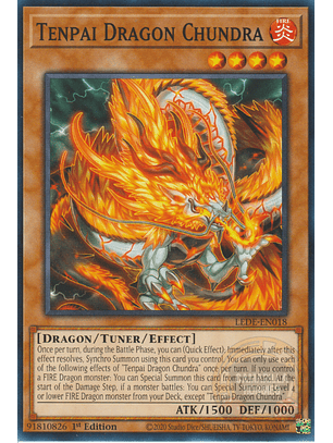 Tenpai Dragon Chundra - LEDE-EN018 - Common 