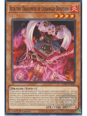 Aiza the Dragoness of Deranged Devotion - LEDE-EN088 - Common 