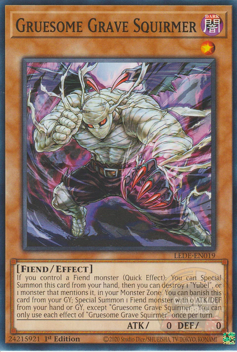 Gruesome Grave Squirmer - LEDE-EN019 - Common 