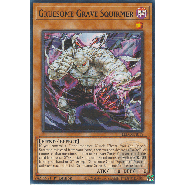 Gruesome Grave Squirmer - LEDE-EN019 - Common 