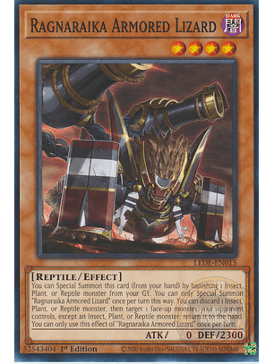 Ragnaraika Armored Lizard - LEDE-EN015 - Common 