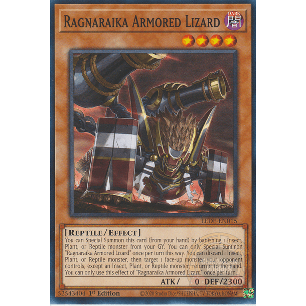 Ragnaraika Armored Lizard - LEDE-EN015 - Common 