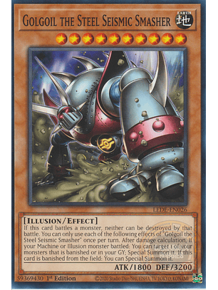 Golgoil the Steel Seismic Smasher - LEDE-EN026 - Common 