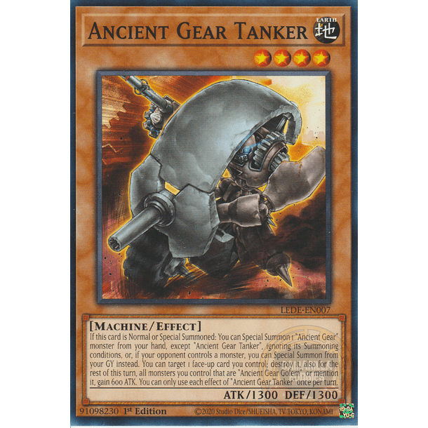 Ancient Gear Tanker - LEDE-EN007 - Common 