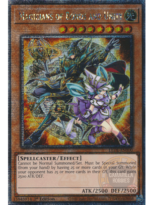 Magicians of Bonds and Unity - LEDE-EN000 - Quarter Century Secret Rare