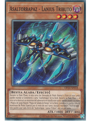 Raidraptor - Tribute Lanius - OP24-EN018 - Common 