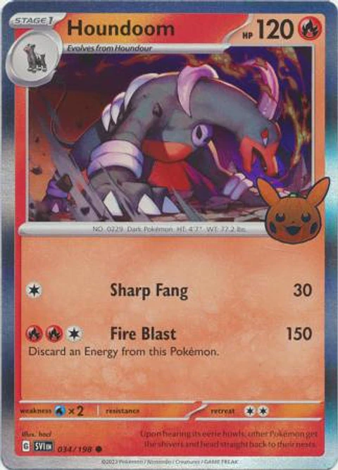 Houndoom - 034/198 - Holo Rare