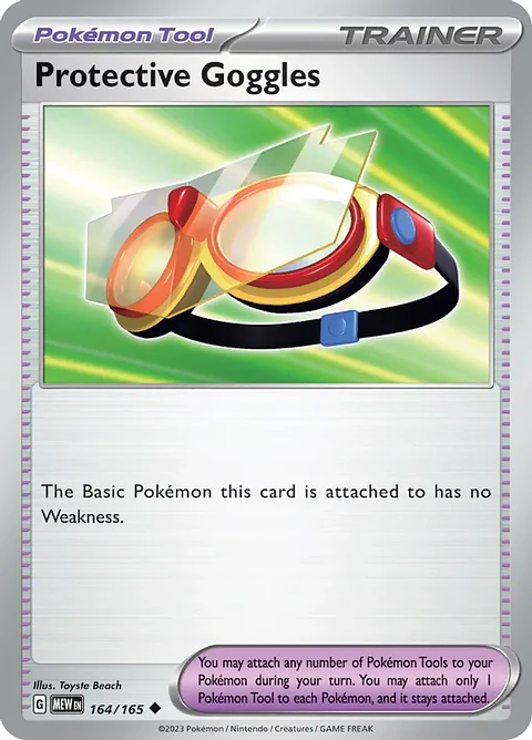 Protective Goggles - 164/165 - Uncommon - MEW