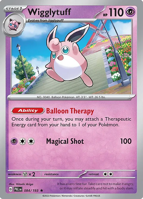 Wigglytuff - 084/193 - Holo Rare
