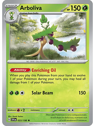 Arboliva - 023/198 - Holo Rare