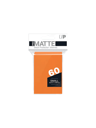 60ct Pro-Matte orange Small Deck Protectors