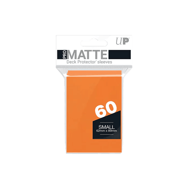 60ct Pro-Matte orange Small Deck Protectors