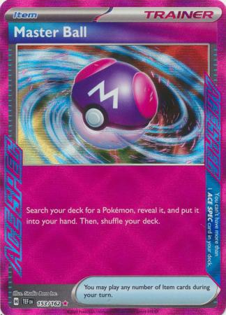 Master Ball - 153/162 - Ace Rare 1