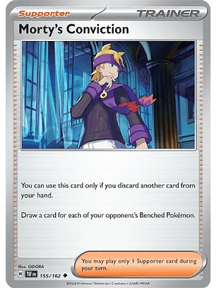 Morty's Conviction - 155/162 - Uncommon