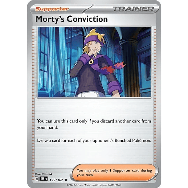Morty's Conviction - 155/162 - Uncommon