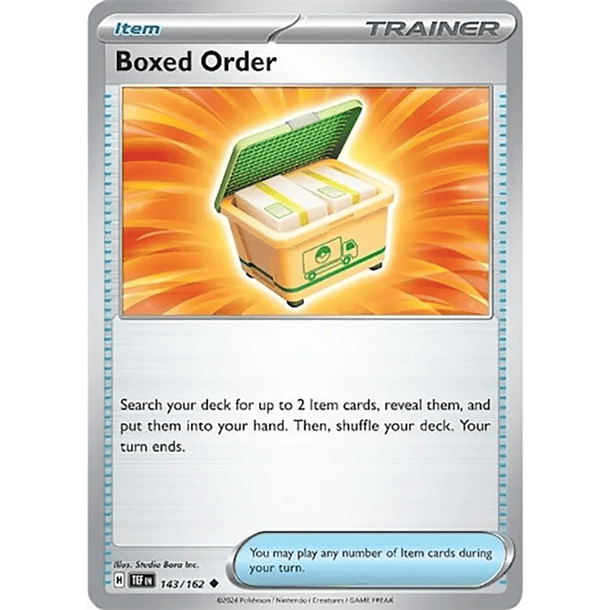 Boxed Order - 143/162 - Uncommon