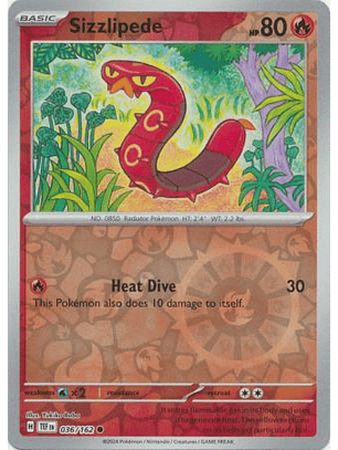 Sizzlipede - 036/162 - Common
