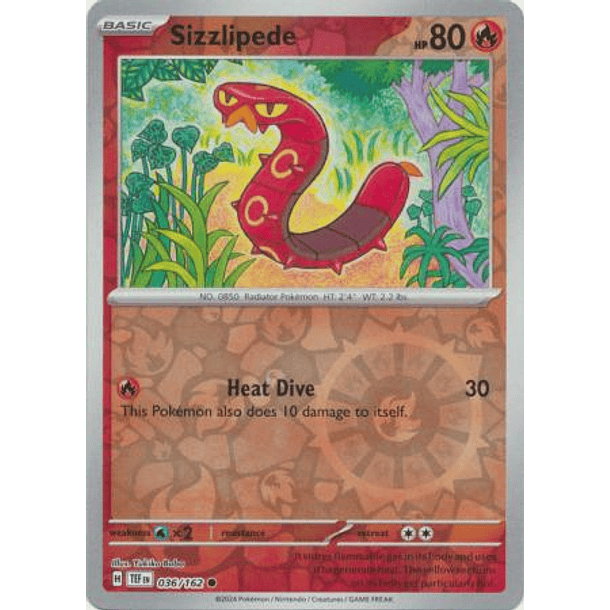 Sizzlipede - 036/162 - Common 2