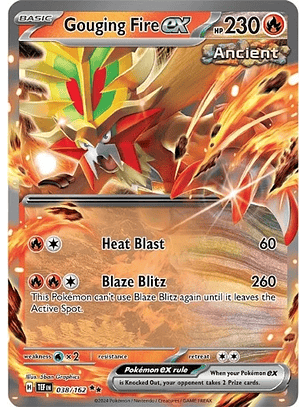Gouging Fire ex - 038/162 - Ultra Rare