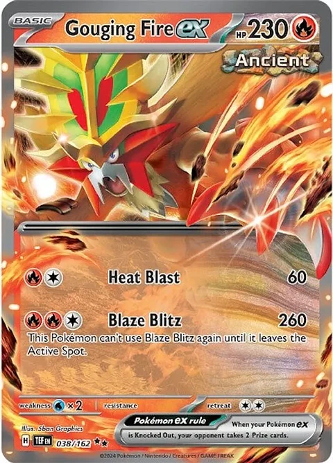 Gouging Fire ex - 038/162 - Ultra Rare