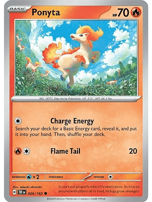 Ponyta - 026/162 - Common