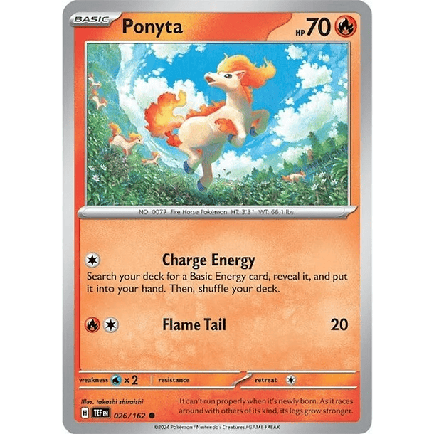 Ponyta - 026/162 - Common