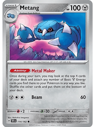 Metang - 114/162 - Common