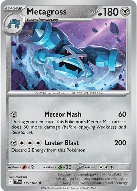 Metagross - 115/162 - Uncommon