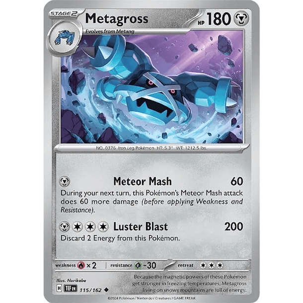 Metagross - 115/162 - Uncommon