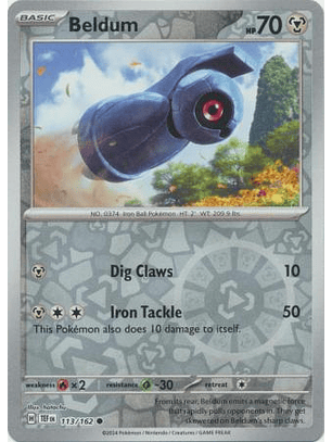 Beldum - 113/162 - Common